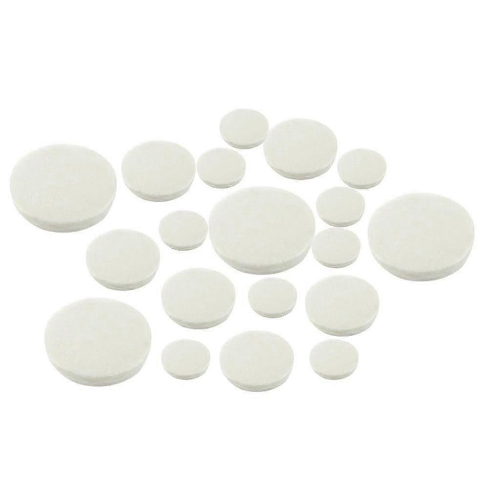 17pcs Clarinet Leather Pads Replacement For Exquisite Wind Instrument