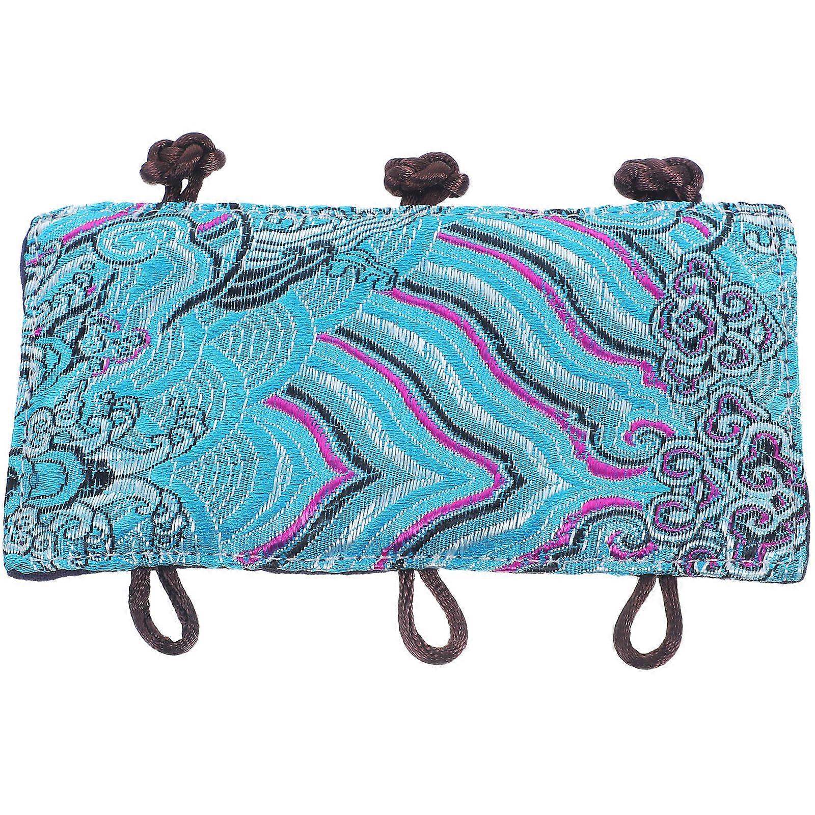 Heat Resistant Teapot Handle Cover with Decorative Pattern, Cloth Sleeve for Tea Kettles, Easy to Apply with Tied Buckles for Daily Tea Making