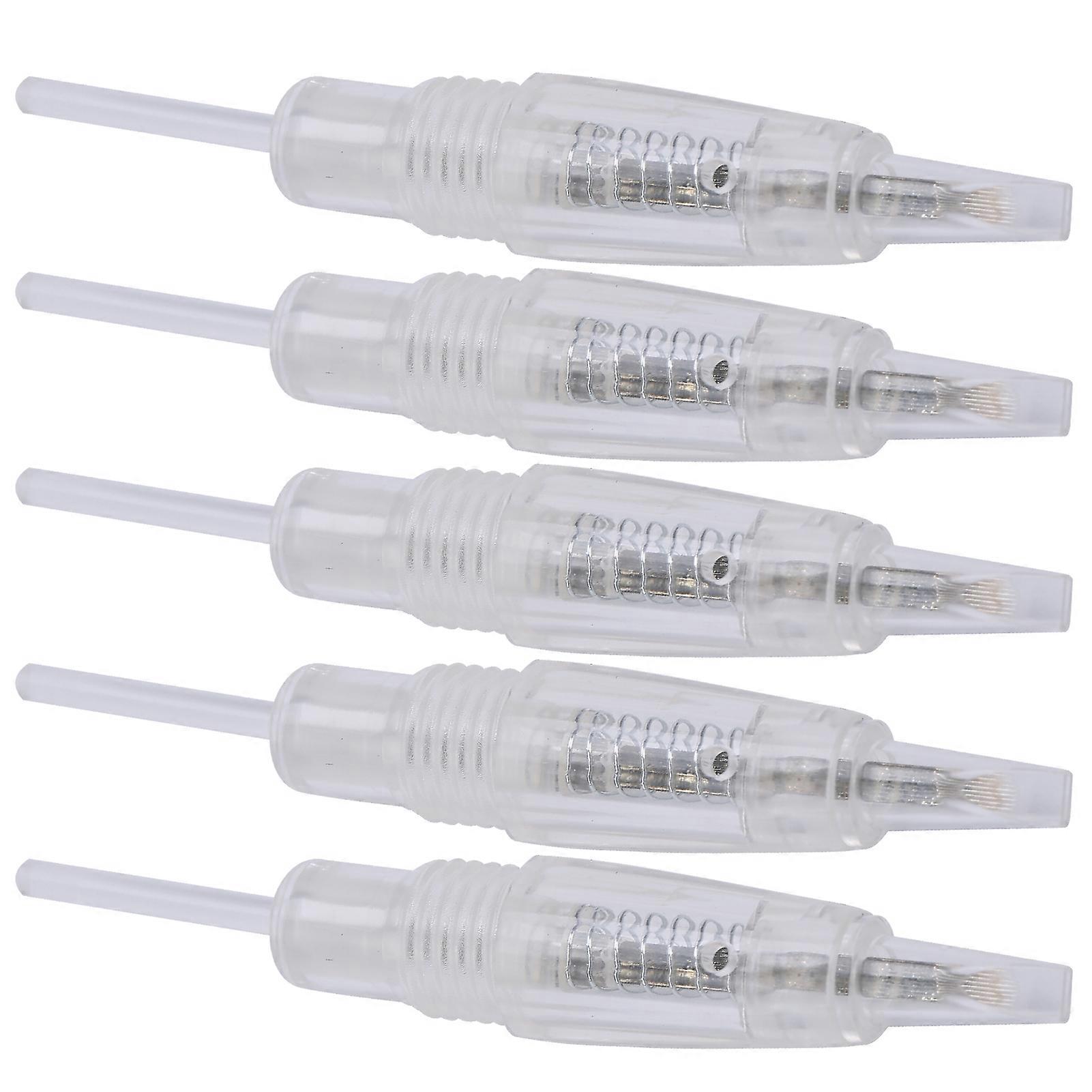 5pcs Professional Microblading U9 Needle Cartridge Makeup Eyebrow Tattoo Needle Set