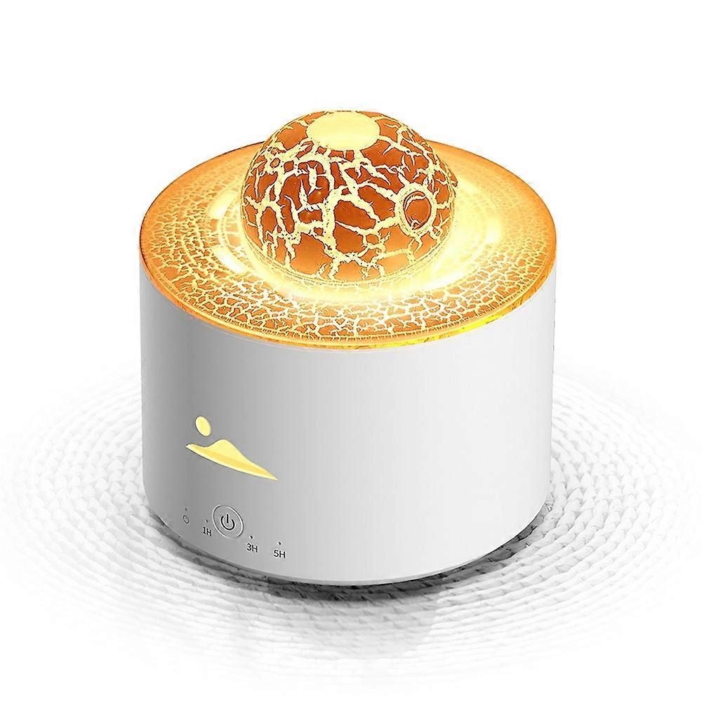 HX-130 Colorful Light Planet Flame Humidifier US Plug