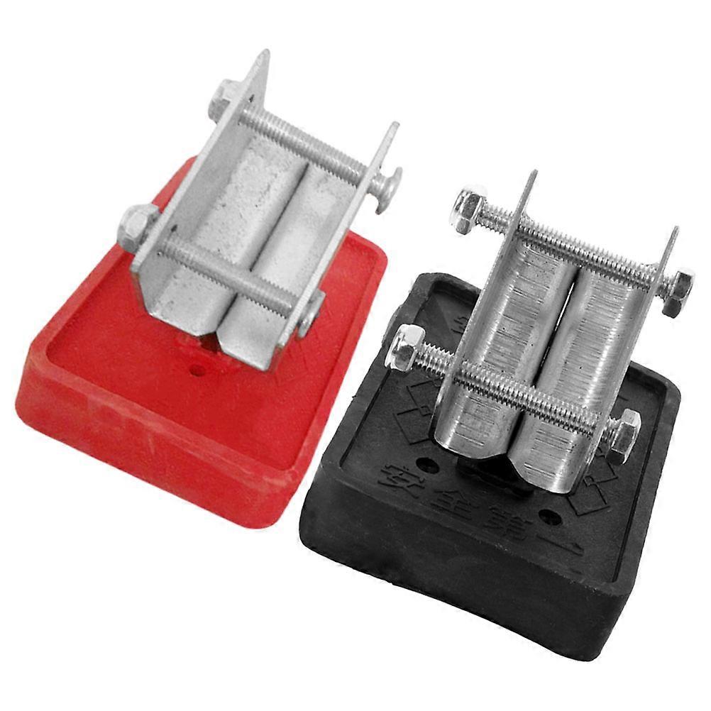 Ladder Stabilizers Rubber Feet Protectors 2pcs Set for Improved Stability on Uneven Surfaces Slip Replacement Pads for Aluminum Ladders