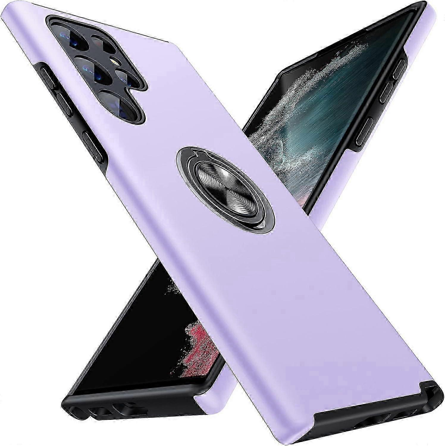 جراب لهاتف Galaxy S24 Plus مع حامل حلقة ، حماية من الدرجة العسكرية لحافظة Samsung Galaxy S24 Plus