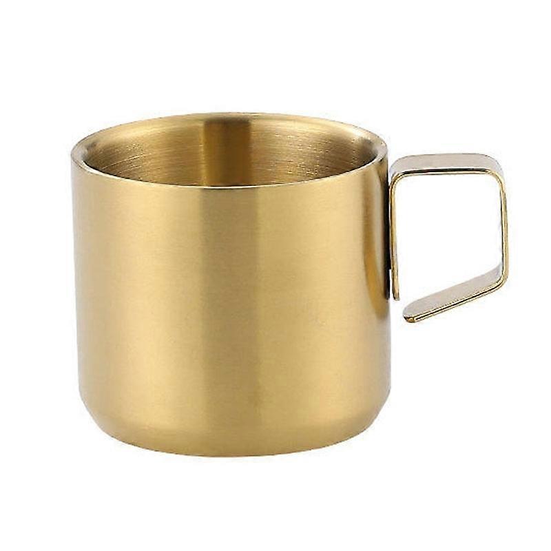 Stainless Steel Double Layer Insulated Mug 200ml