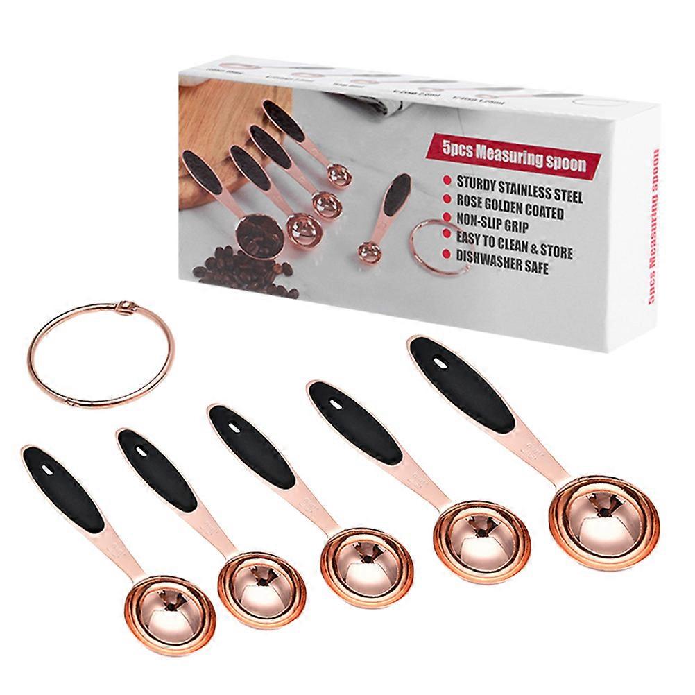 Baking Measuring Set Stainless Steel Measuring Spoons Home Users 1Set