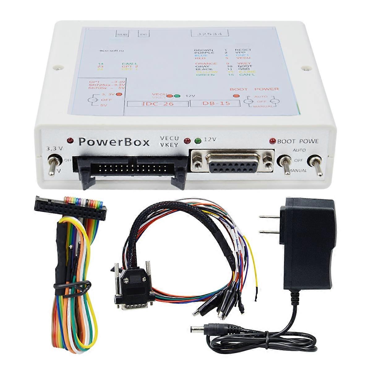 J-TAG pre K-TM FLASH cez J2534 Works FLASH ECU-Soft OBD ECU US PLUG
