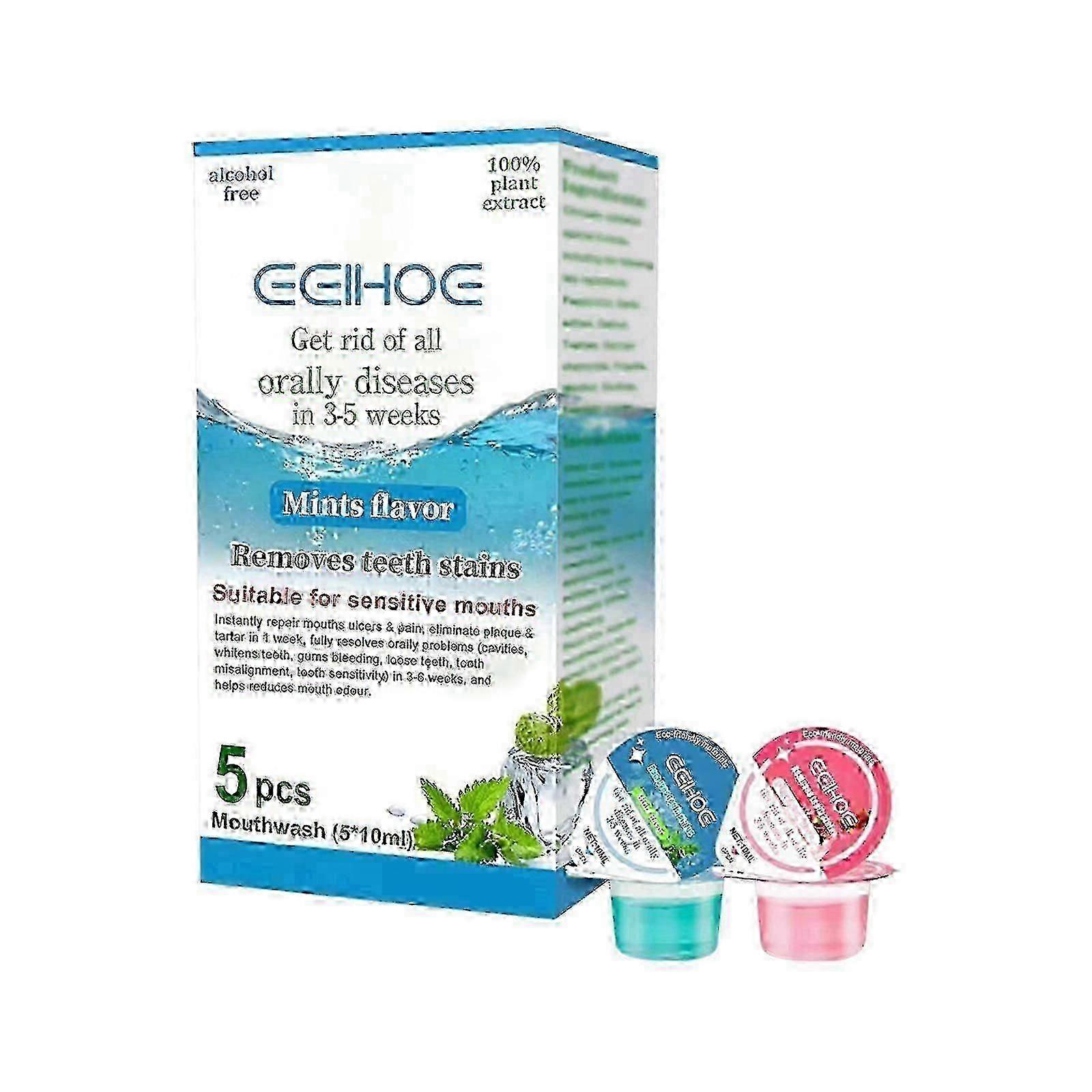 ゼリーカップのうがい薬は、口臭、歯の汚れ、煙の汚れ、歯を明るくし、さわやかな息をきれいにします