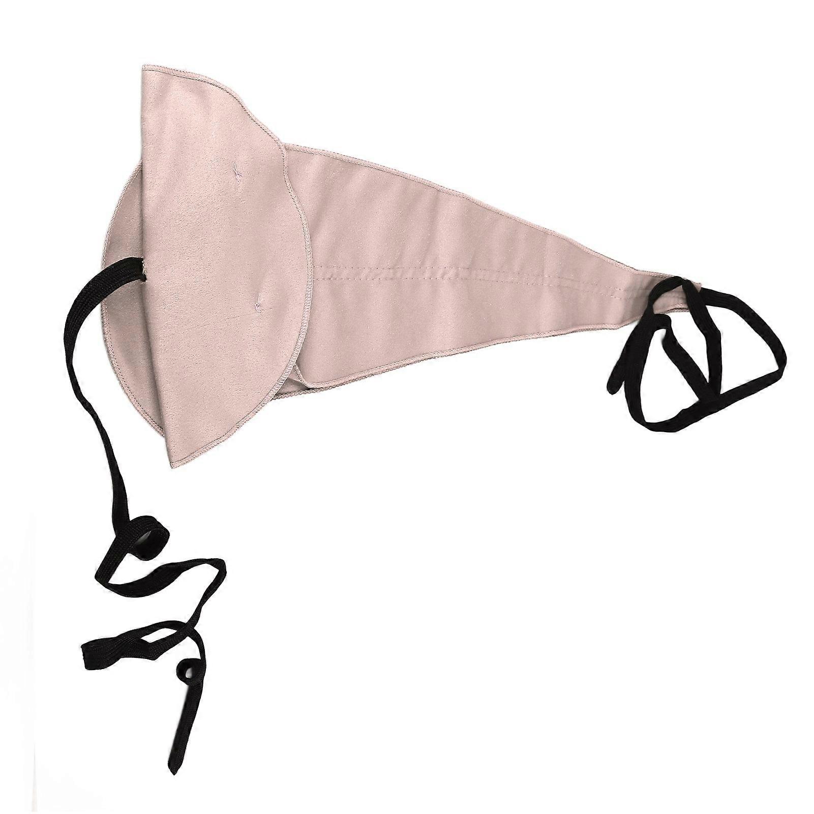 Clarinet Swab Cloth Saxophone Inside Tube Suede Cleaning Strip for Wind Instrument Maintenance Care Champagne