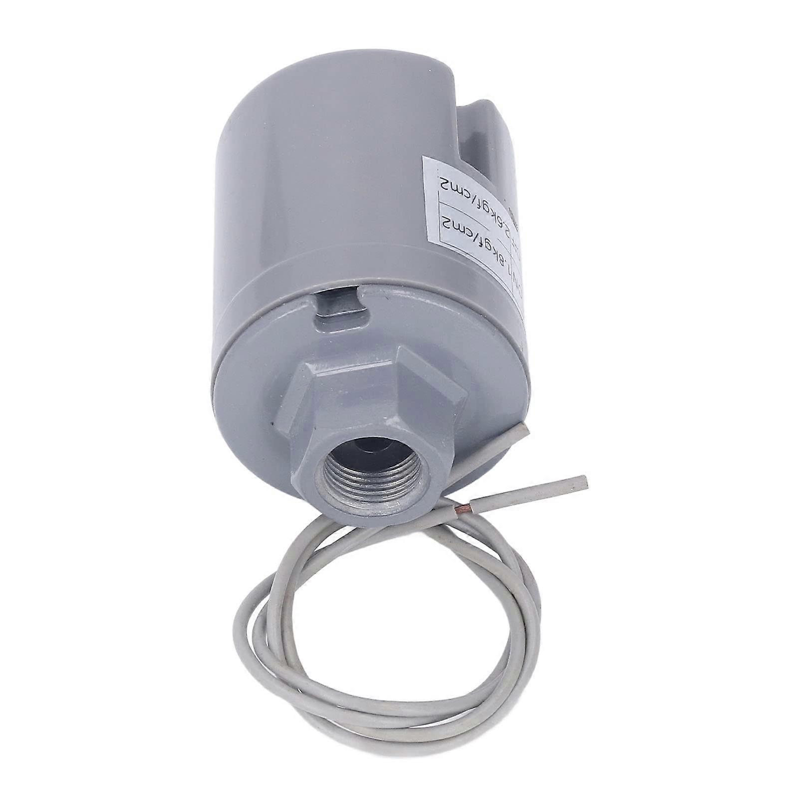 Pump End Pressure Switch Automatic Self-Priming Water Pump Booster 220-240V 1.8-2.6 Kgf/² G3/8 Female Thread Controller