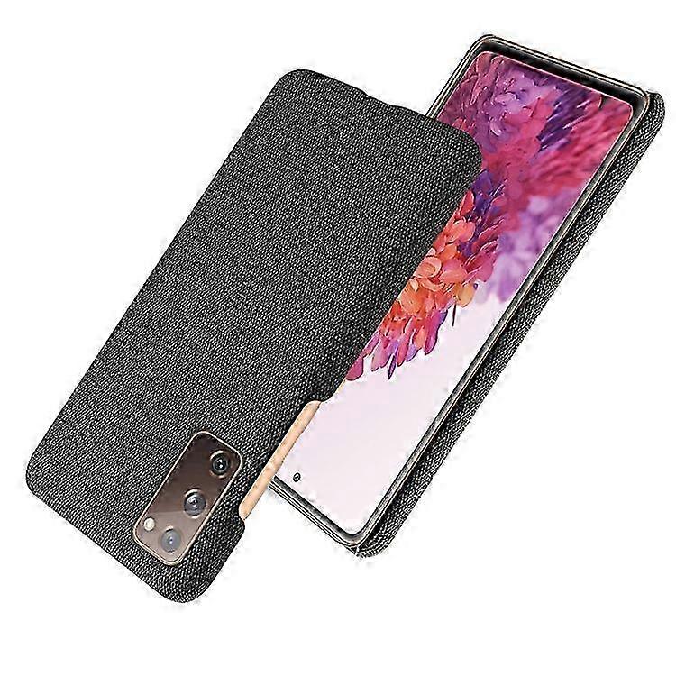 Galaxy S20 FE Case with Cloth Texture & Plastic Back Cover for S20 FE/S20 Fan Edition/5G/Lite Models