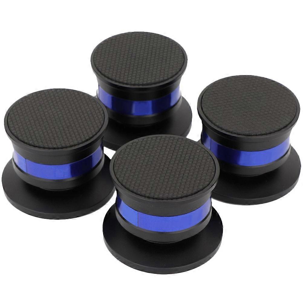 Speaker Shock Absorber Foot Pad Studio Recording Rubber Heat Treated Hardness HRC50-55 4Pcs