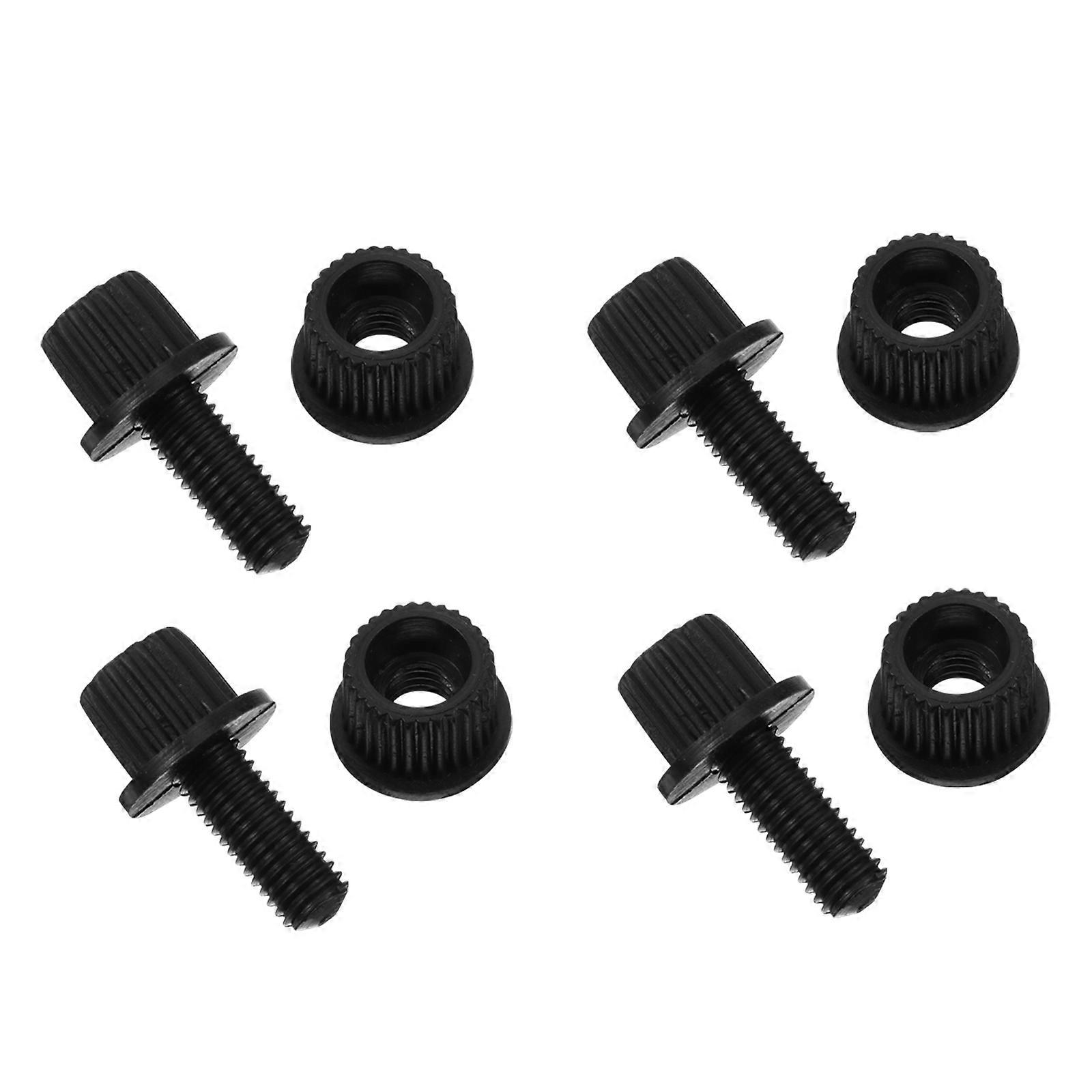 Scooter Plate Screws Set Nylon Material Universal Fitment 3X1.5cm Durable 4Pcs