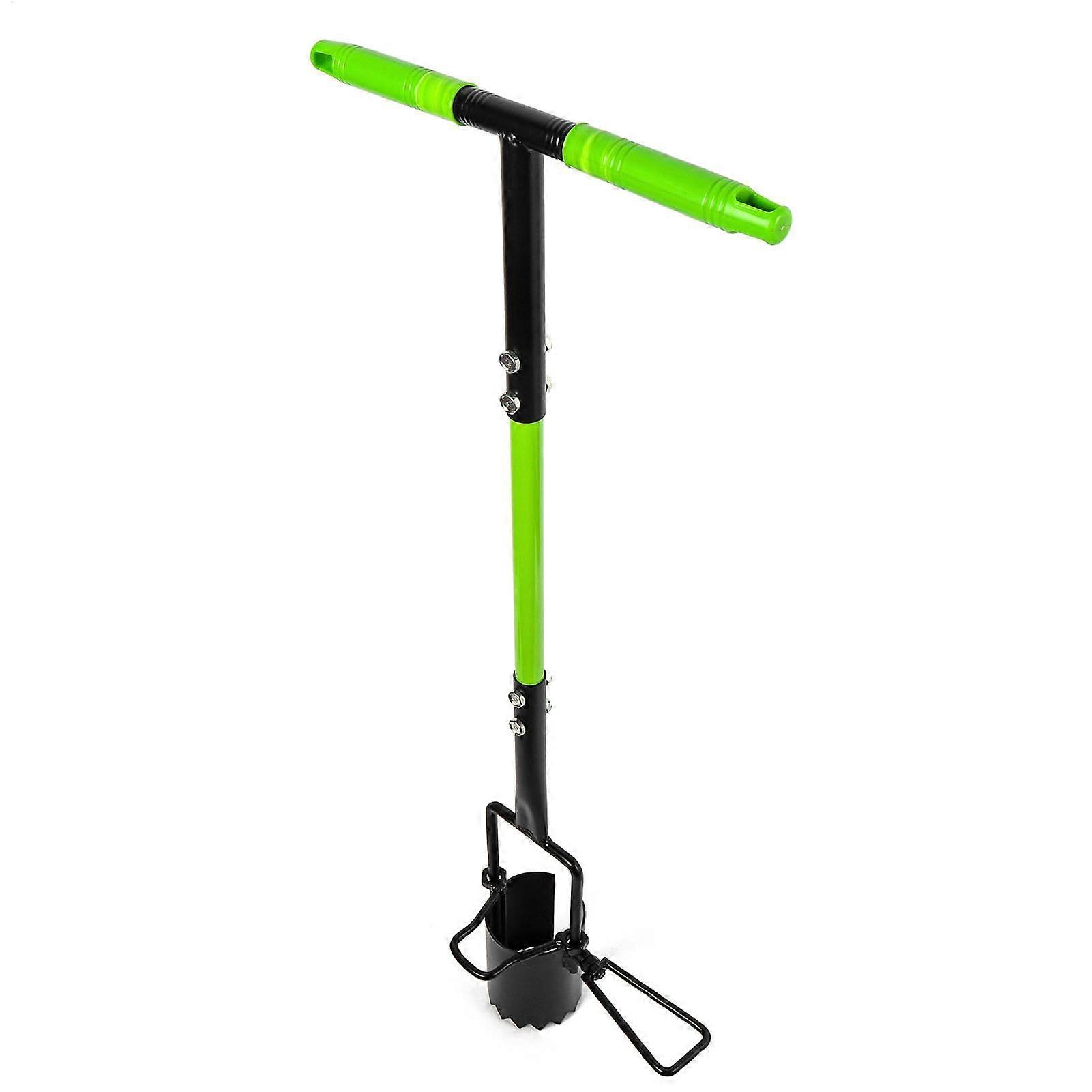 Bulb Planter Tool, Heavy Duty Transplanter for Flowers, Comfortable Ttaped Handle, MultiPurpose Gardening Tool