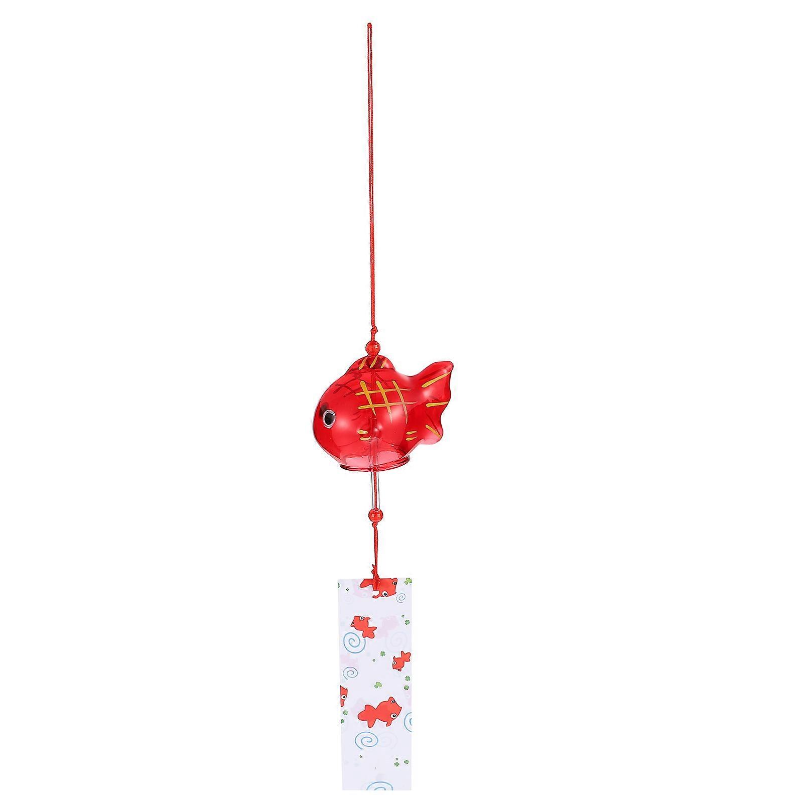 Elegant Japanese Bell with Goldfish Design for Outdoor & Home Decor Peaceful Relaxation Ornament