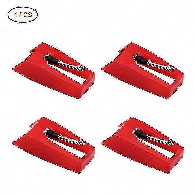 4pcs Turntable Stylus Needles Replacement for Vinyl Record Player
