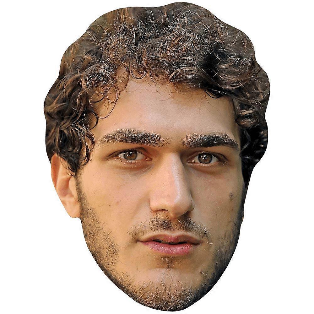 Filippo De Carli (Beard) Celebrity Mask, Flat Card Face