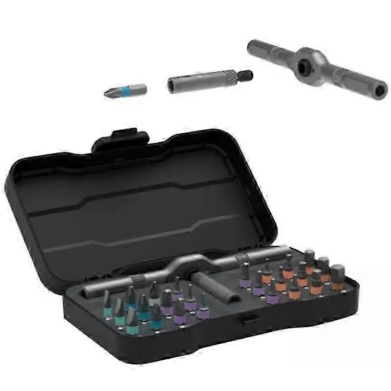Diy screwdriver 24 in 1, 24pcs Multi Bit Magnetic Precision Screwdriver Set