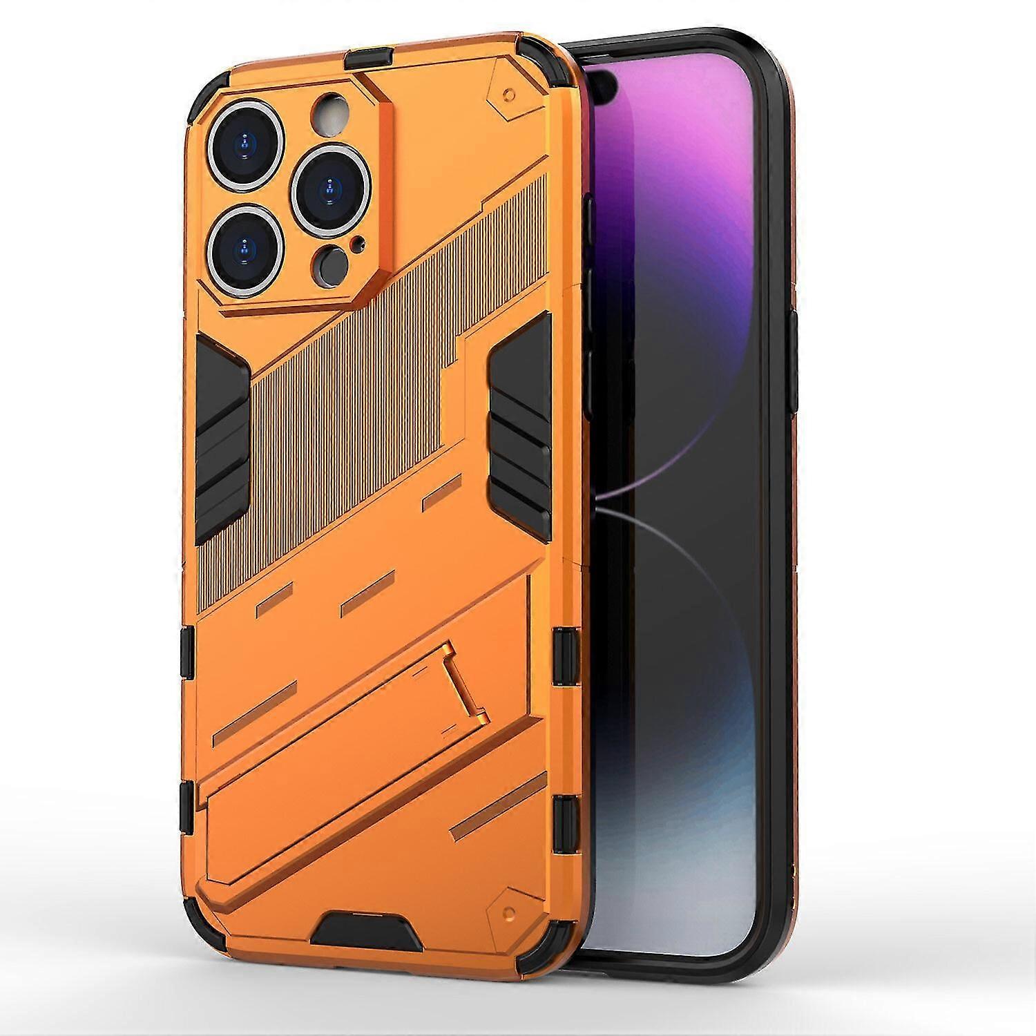 Slim Case For iPhone 14 Pro Max Shockproof Dual-Layer Stand Cover