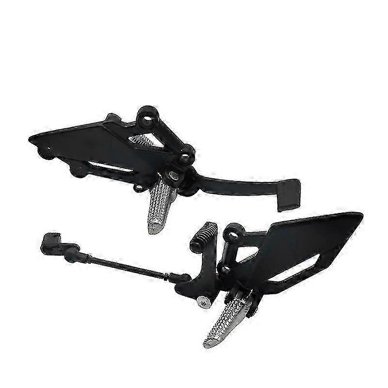 左右オートバイシフトレバーフロントセットフットペグブラケットフットレストペダルシフターカワサキ忍者アルミニウムマウントブラケット用
