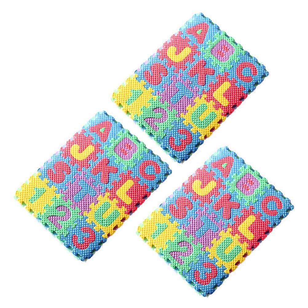 Dollhouse Flooring Sheets Made of Eva in Assorted Color Perfect for Doll House Ornaments for 3 Sets