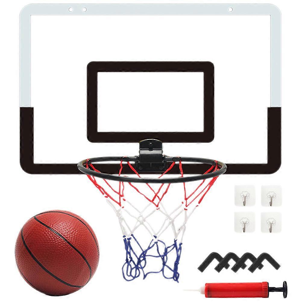 Basketball Hoop Set for Indoor Outdoor – Easy Assembly with Tool, Fun Design, Space Saving for Active Play