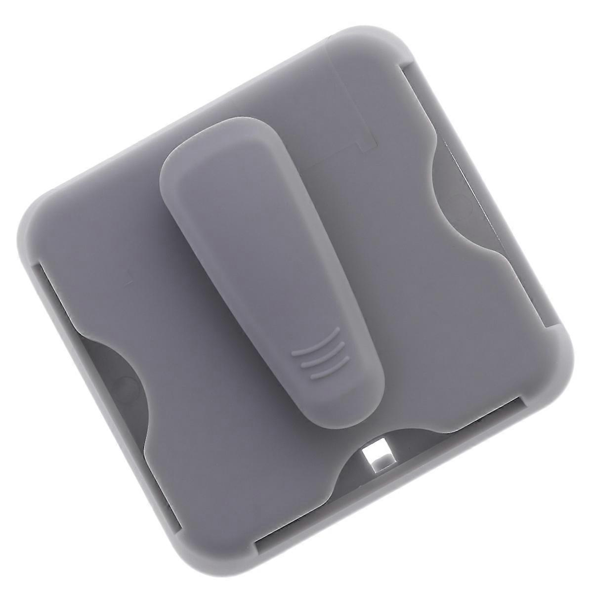 Visor Organizer with Builtin Sunglasses Clip for Car Use Sturdy ABS Material Universal Size Fits Most Vehicles Dark Grey