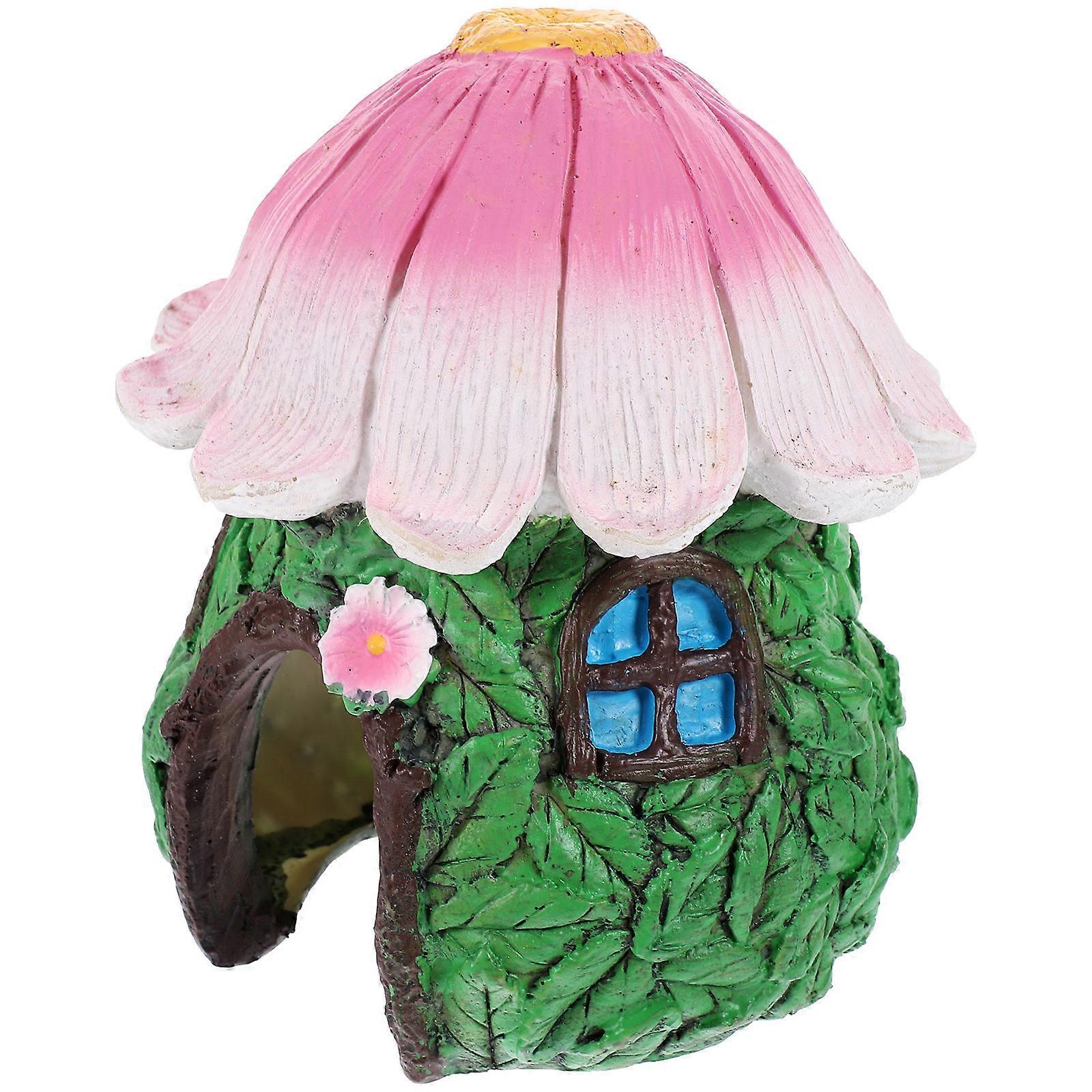 Reptile Box Adornment Fish Tank Simulation Decoration Ideal For Shrimp Unique Shape Design 1Pack