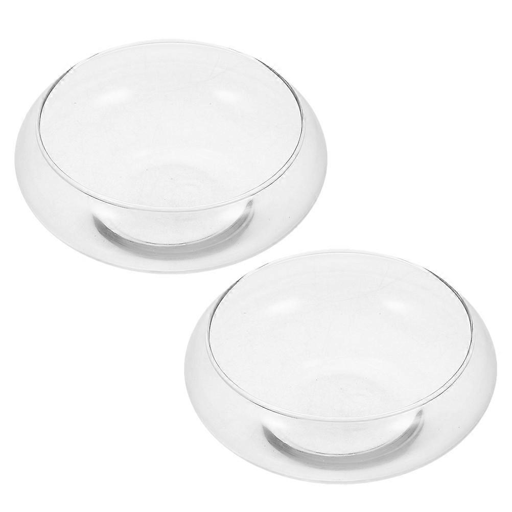 Glass Terrarium Set of 2 for Hydroponic, Succulents and Air Plants – Elegant Decorative Display Holder for Home and Garden