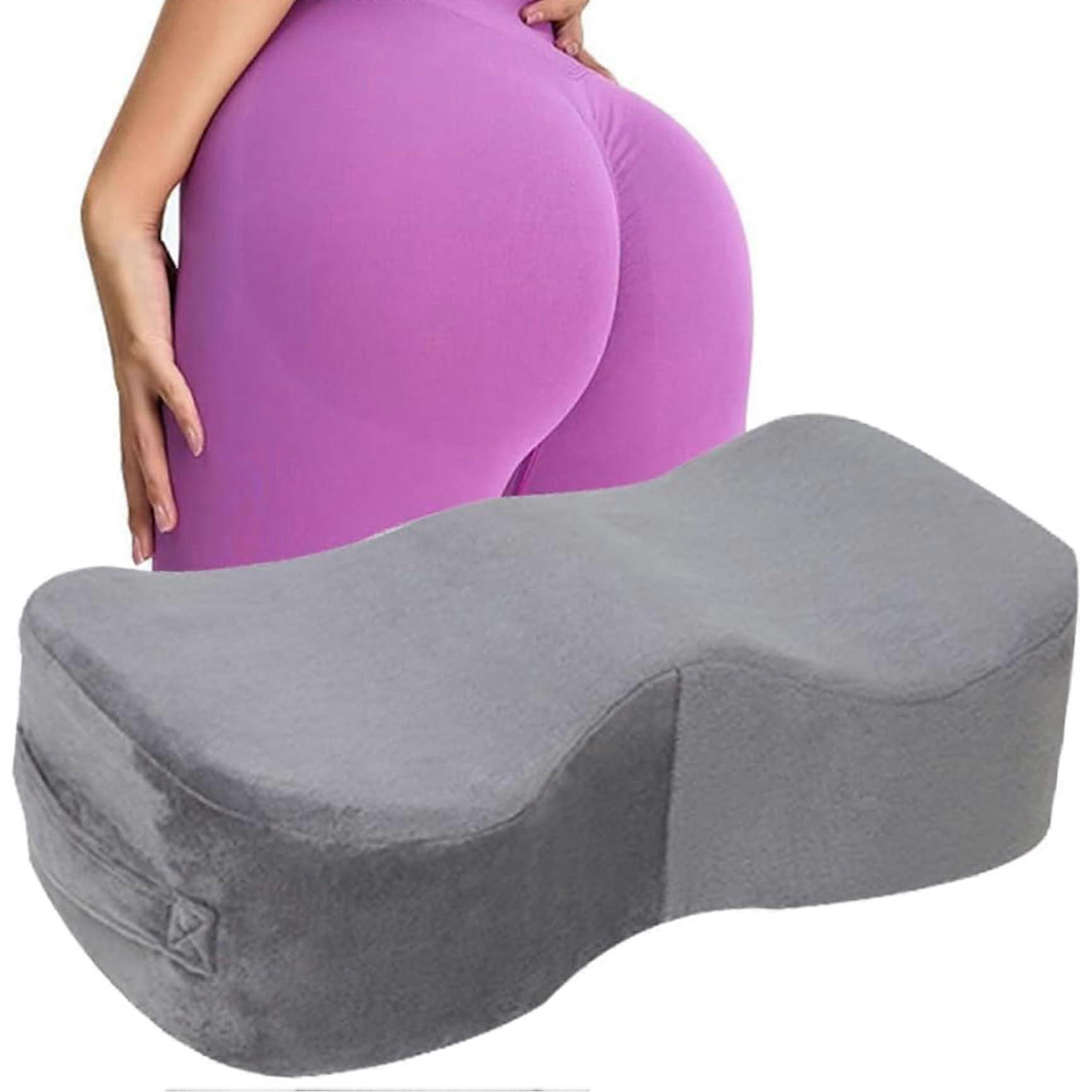 BBL Pillow After Surgery Butt Lift Cushion with Handle, Grey