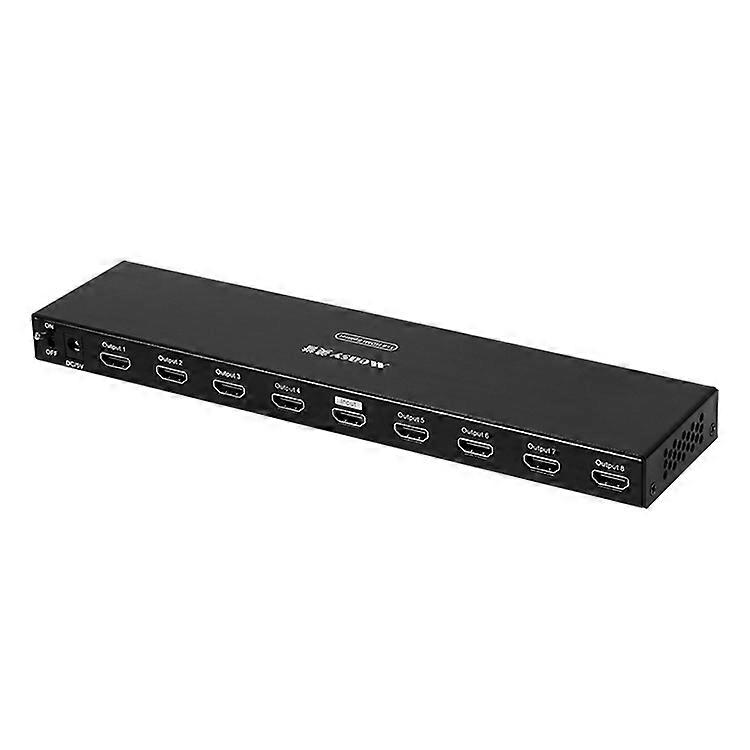 1 to 8 HDMI 1080P Simultaneous Display Splitter, US Plug