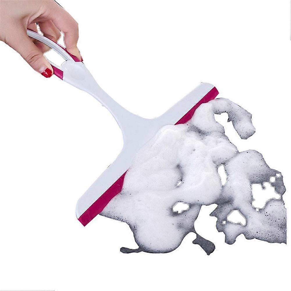 Window Squeegee Window Cleaning DoubleSided Window Cleaner Cordless Aquarium Glass Cleaner Red