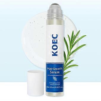 Rosemary Hair Growth Serum Roll On 20 ml  DHT-Blocking Scalp Serum Boosts Oxygen Flow, Reduces Hair Fall | Paraben/Sulfate-Free | Women & Men