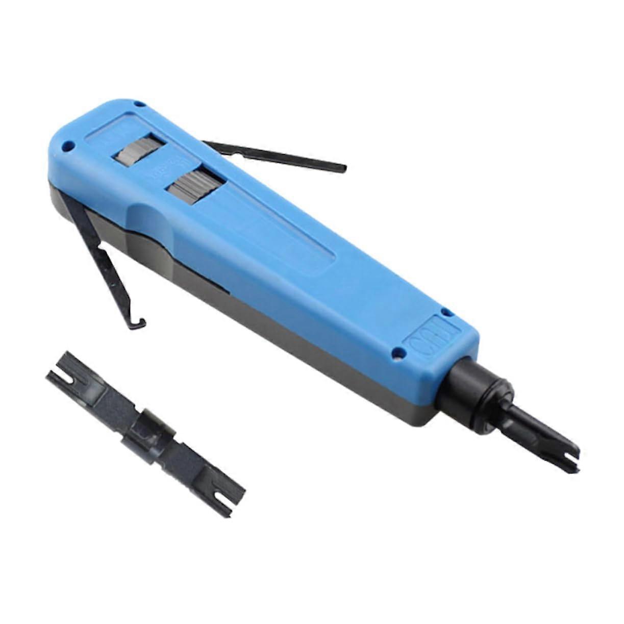 Punch Down Tool Kit with Adjustable Impact Force, Ergonomic Handle, and Easy Blade Change System – Professional Tool