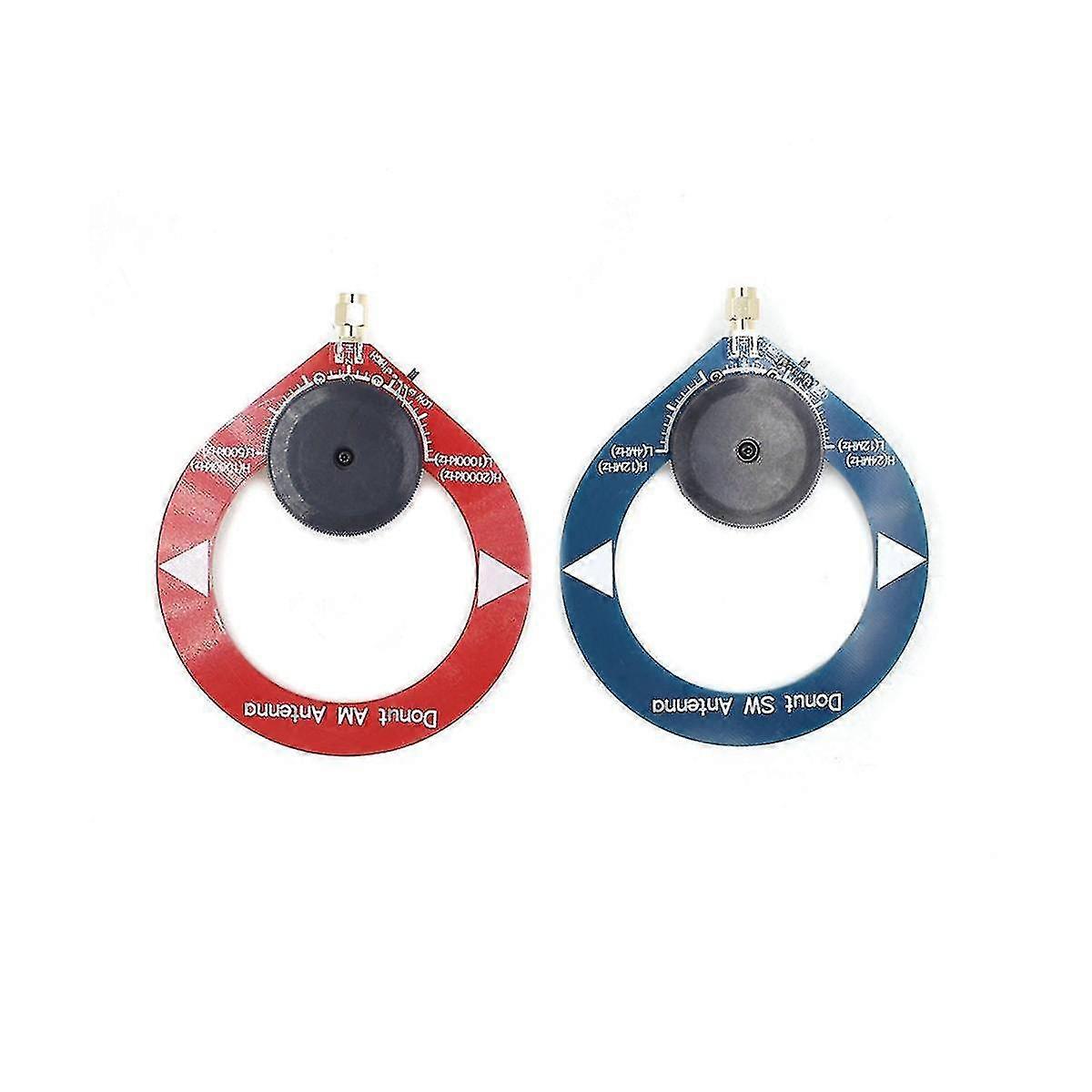 Portable Medium & Shortwave AM/MW SW Mini Ring Antenna - Compact Version