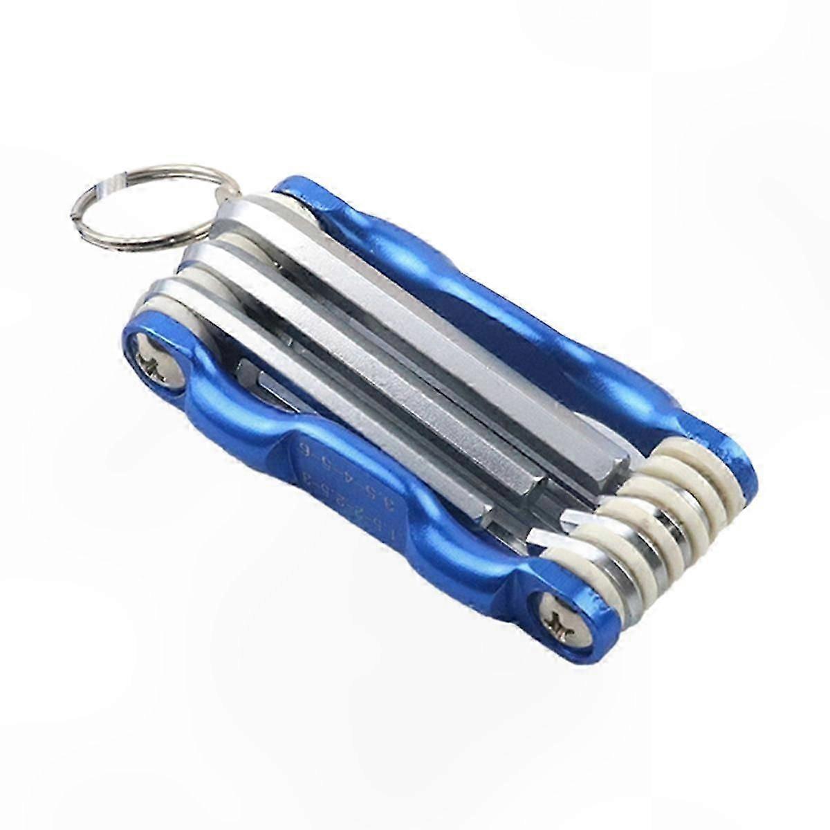 Hex Key Wrench Set with Folding Design for Automotive and Home Repairs