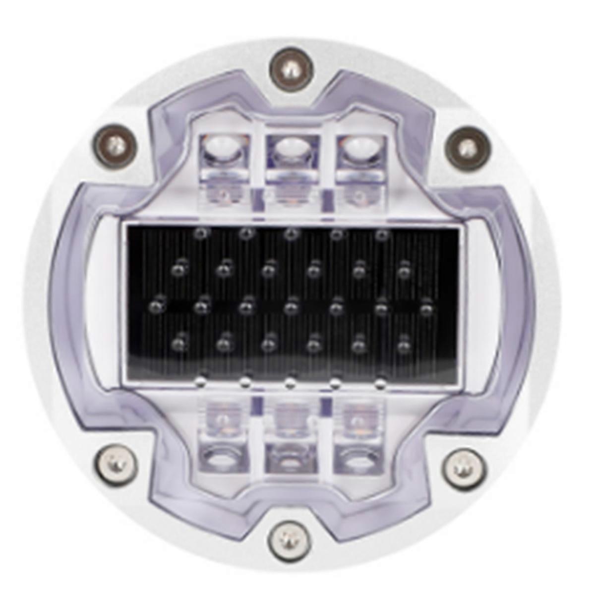 Solar Road Stud with 6 Screws Ground Embedded LED Cat Eyes