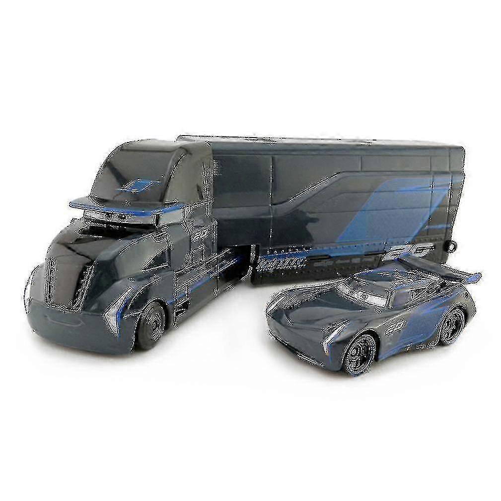 ブラック ストーム ジャクソン コンテナ トレーラー トラック 2 ピース セット マック マック おもちゃオプション付き