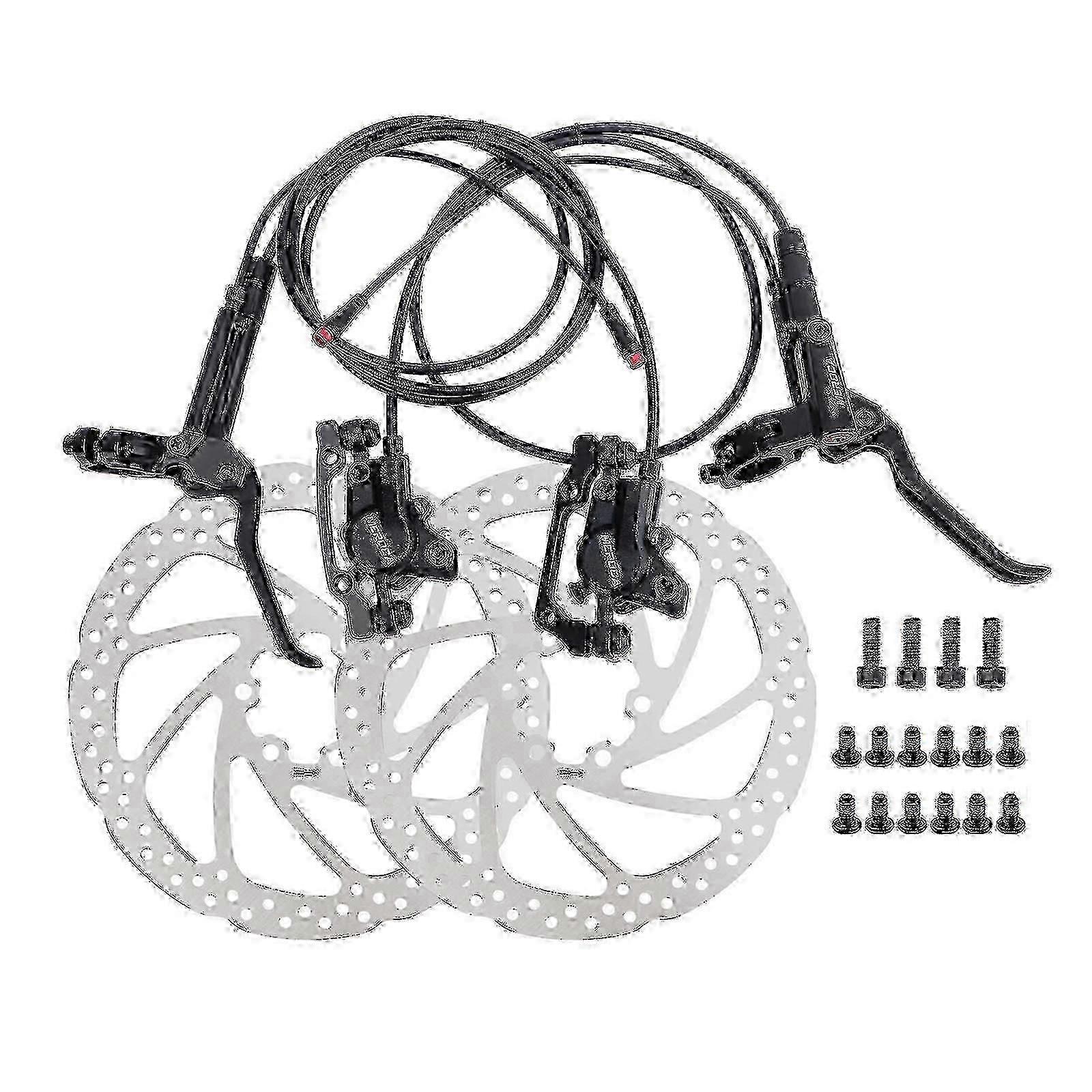 E-sykkel hydraulisk skivebrems foran og bak