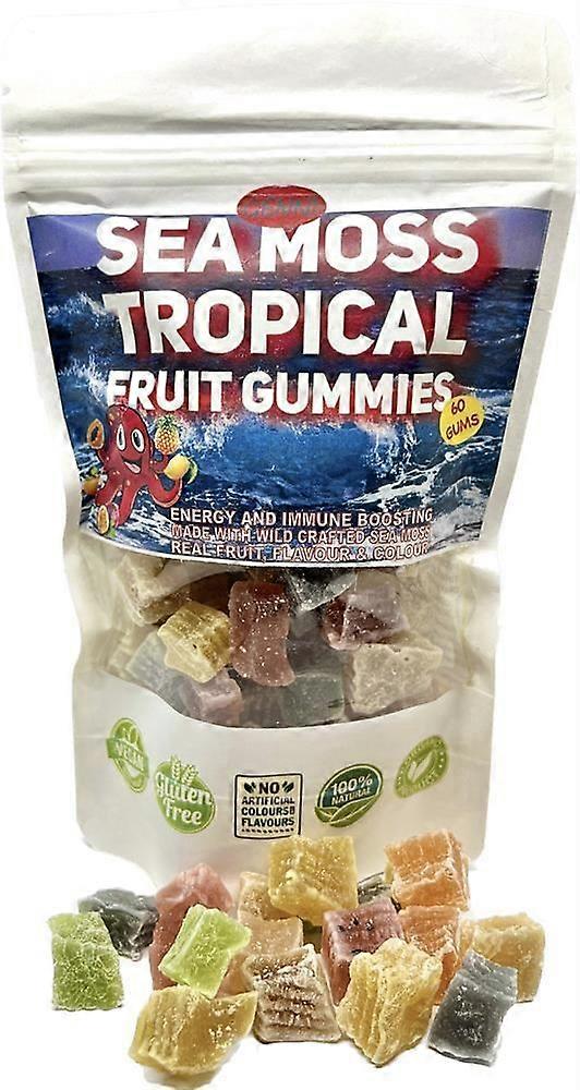 Genni Sea Moss Gummies Tropical Fruit 150g - 4 Pack