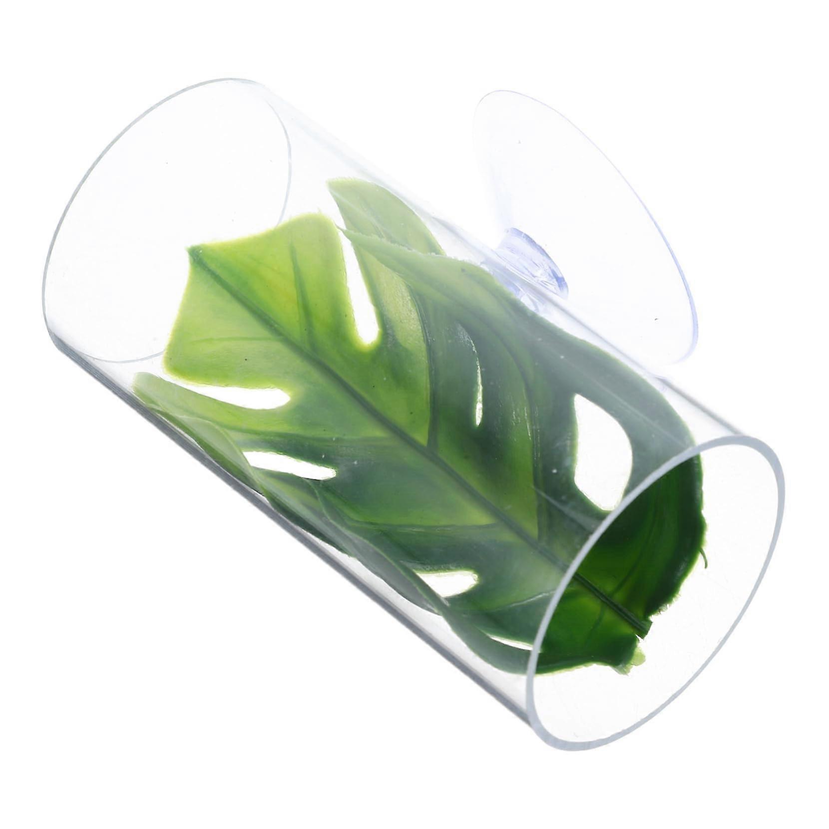Transparent Betta Fish Tube Tunnel Retreat for Betta and Shrimp, Multifunctional Hideout for Aquariums and Fish Tanks