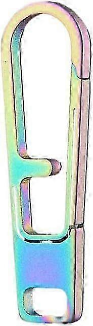 Fix Zip Puller Titanium Alloy Zipper Puller Slider Header Accessories Connector