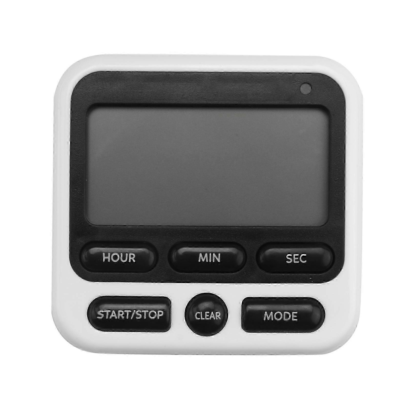 Kitchen Timer, Magnetic Kitchen Timer, with Adjustable Sound Alarm and Memory Function for Cooking and Studying