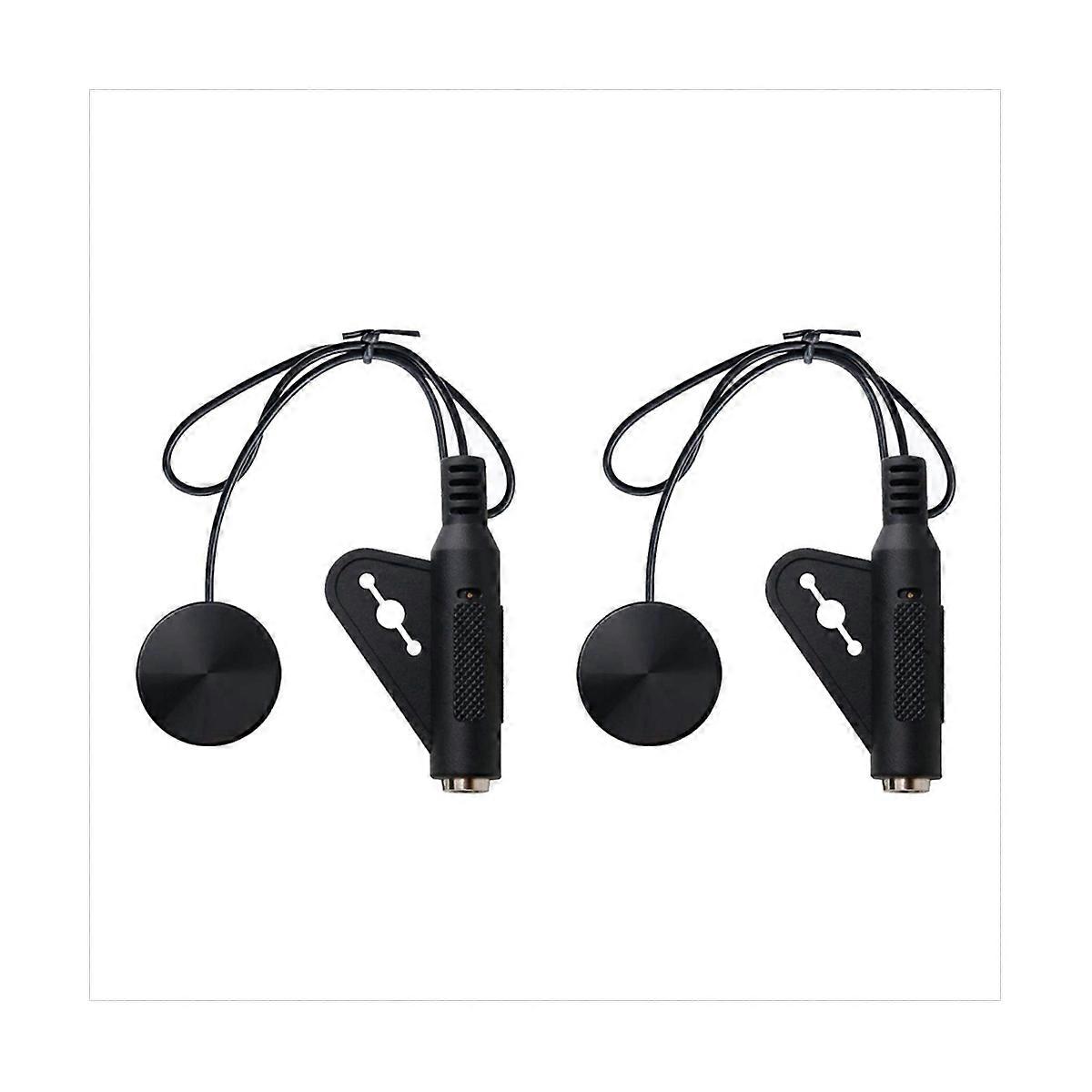 2X Acoustic Guitar Pickup Piezo Contact Pickup for Guitar Ukulele Violin, Mandolin, Banjo, Kalimba,