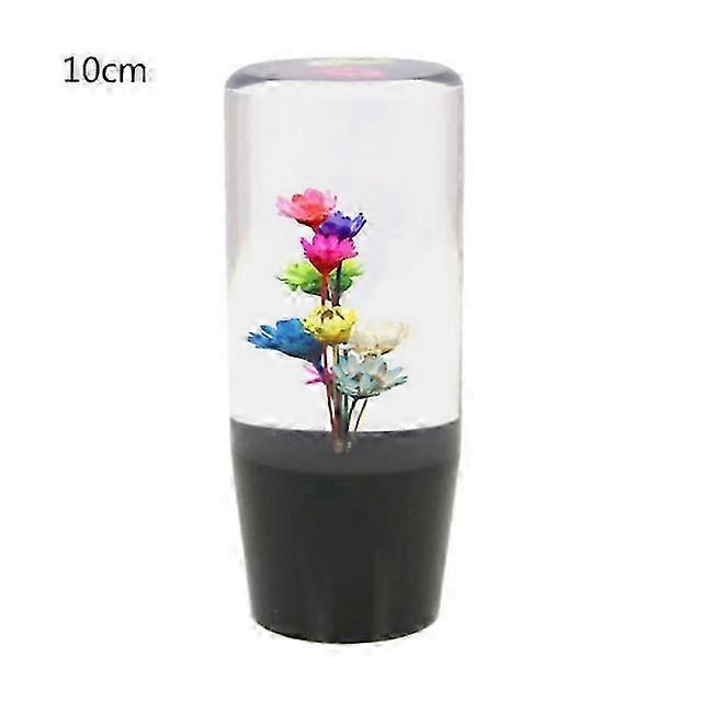 Auto Real Flowers Shape Gear Stick Shift Shifter Knob Lever Cover U...