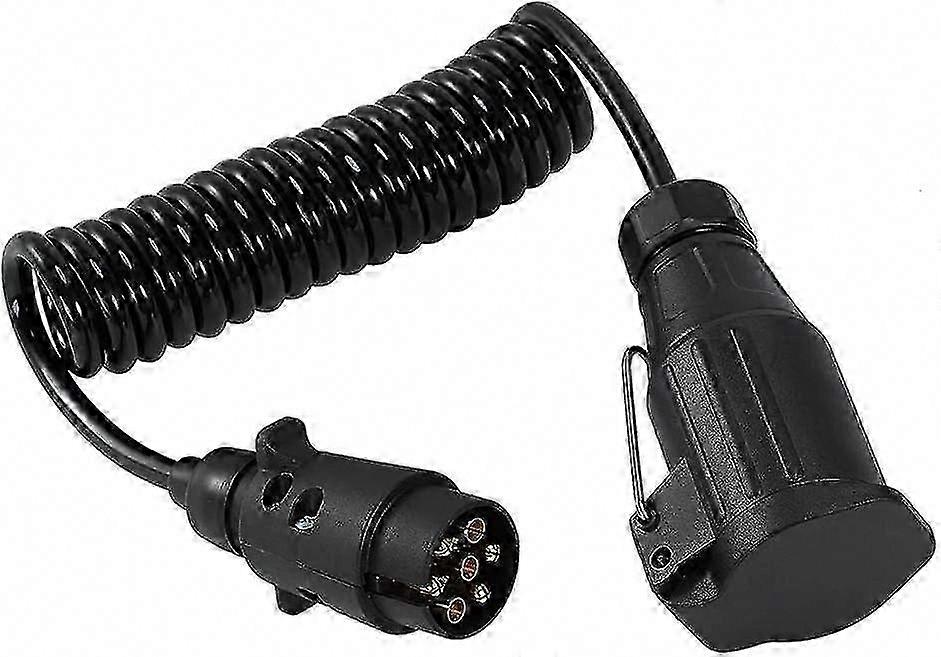 7-13 Pin Trailer Extension Cable with Plug Socket Connector, 12V Car Trailer Accessories