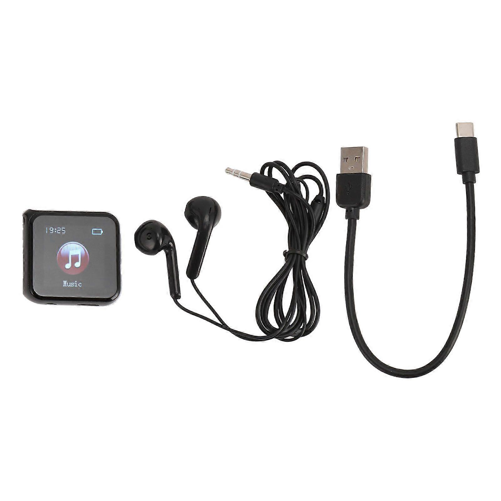 Digital Voice Activated Recorder AI Intelligent Noise Reduction 1536kbps 1.5inch Display Portable MP3 Player for Lecture Meeting Intervie 16GB