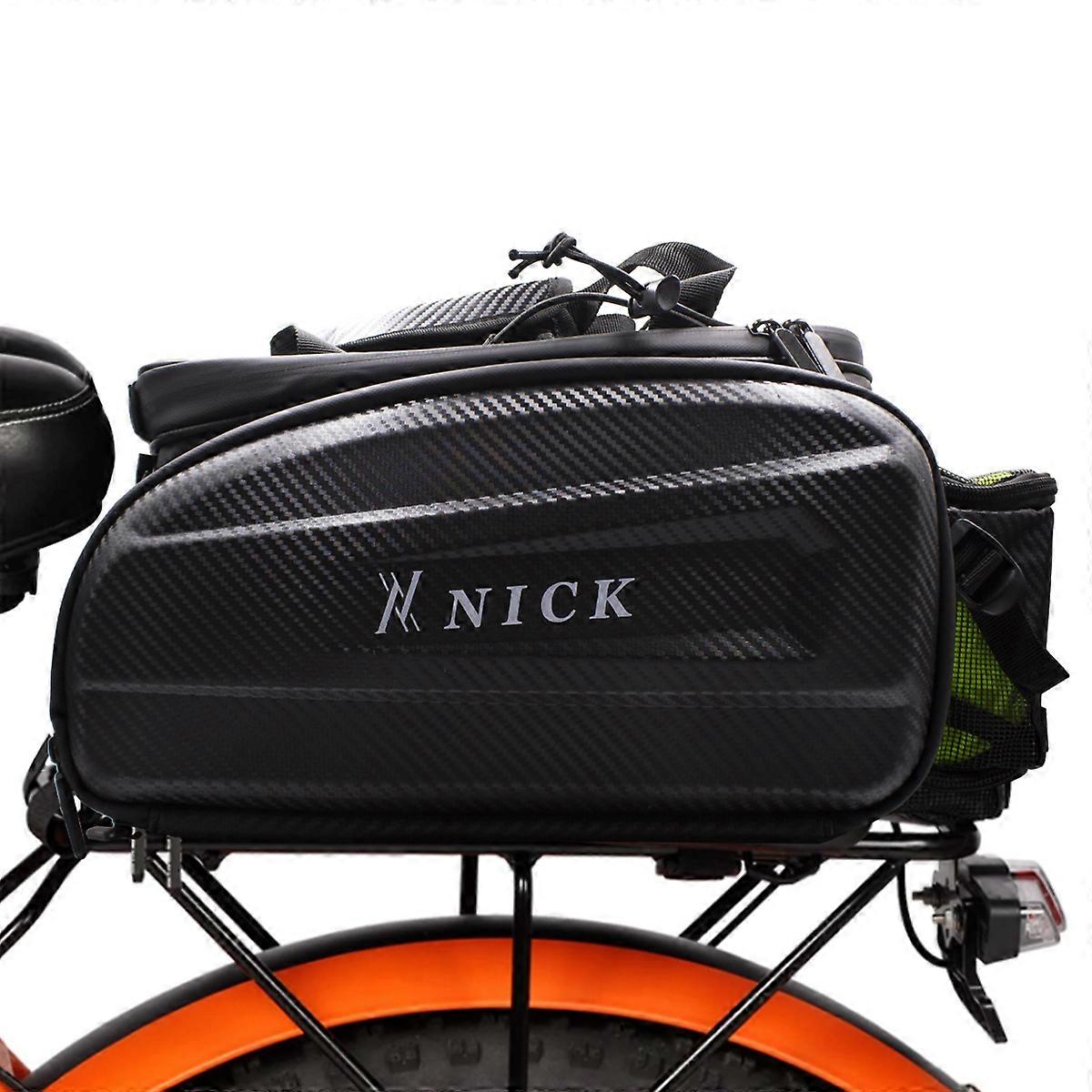 Universal Tasche für E-Bikes - Gepäckträger Commuter Tasche, schwarz