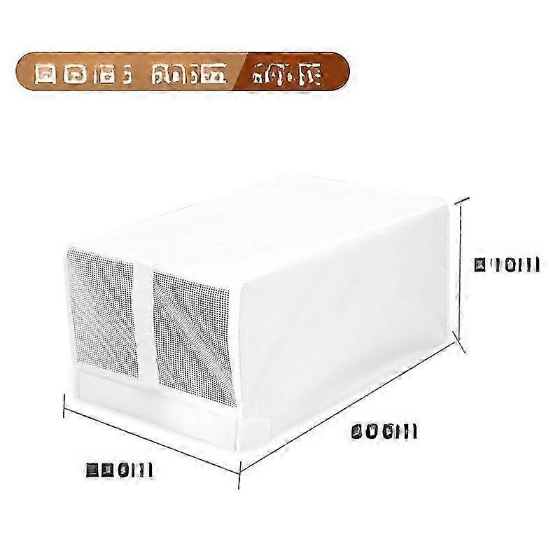 shoe storage box large foldable fabric dustproof flip cover