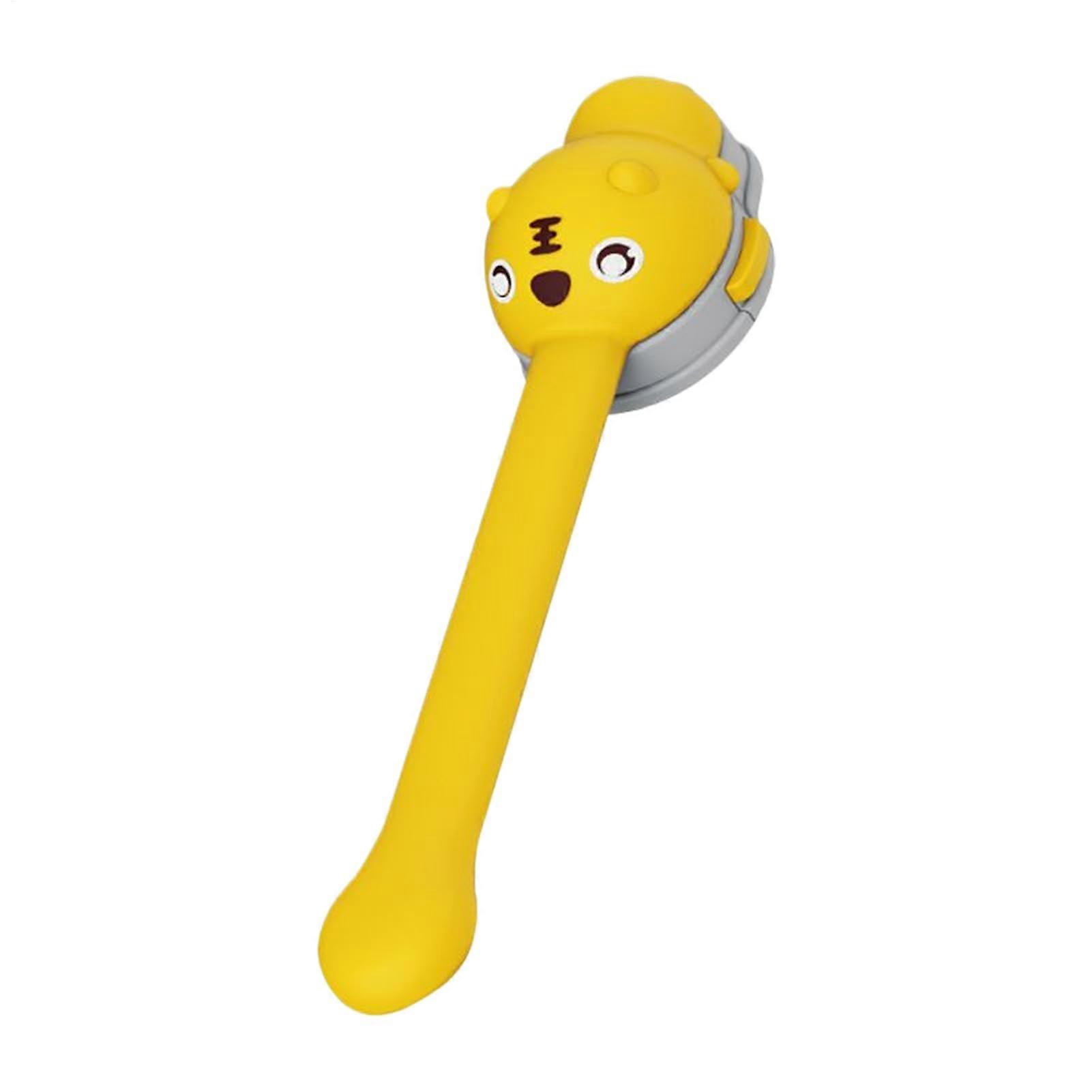 Faucet Extender For Safe Hand Washing, CartoonThemed Extension, Easy Attach And Remove, Yellow, 25.7x6.9x5.4 cm