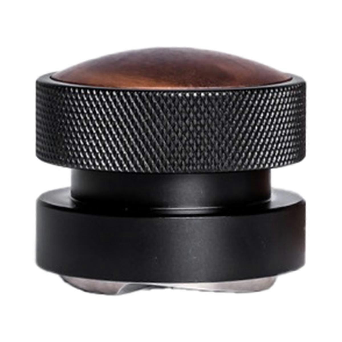 Coffee Tamper Stainless Steel Adjustable Depth Calibrated Coffee Distributor Self-Adaptive Height Tamper 53mm