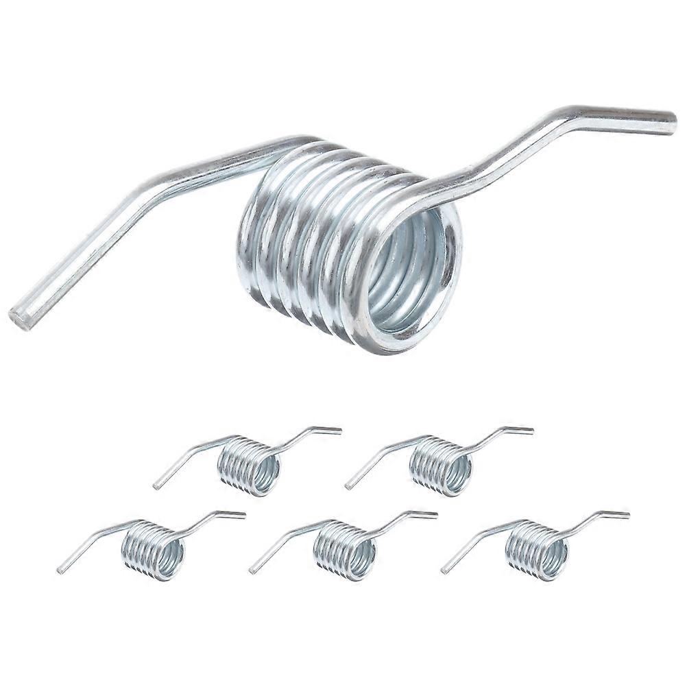 Horizontal Jack Spring 6Pack for DIY Users 10.50X3.00X2.50CM Silver Replacement Effortless Operation